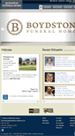 Mobile Screenshot of boydstonfuneralhome.com